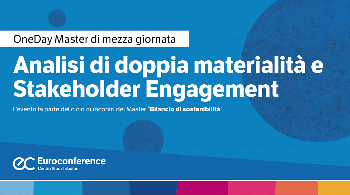 Immagine Analisi di doppia materialità e Stakeholder Engagement | Euroconference